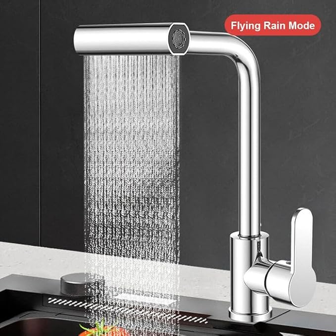 3-in-1 Kitchen 360° Faucet Fast Cleaning